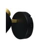 Eva Spot de plafond Luminaires Trio Noir doré, 1 lumière