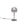 Style champignon  Flynt Lampe à poser Luminaires Trio LED Chrome, 1 lumière