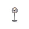 Style champignon  Flynt Lampe à poser Luminaires Trio LED Chrome, 1 lumière