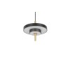 KEATON Suspension Luminaires Trio LED Noir doré, 1 lumière