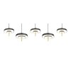 KEATON Suspension Luminaires Trio LED Noir doré, 1 lumière