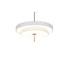KEATON Suspension Luminaires Trio LED Gris, 1 lumière