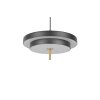 KEATON Suspension Luminaires Trio LED Noir doré, 1 lumière