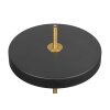KEATON Lampe à poser Luminaires Trio LED Noir doré, 1 lumière