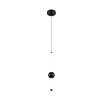 Melita Suspension Luminaires Trio LED Noir, 1 lumière