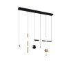 Melita Suspension Luminaires Trio LED Noir doré, 1 lumière