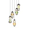 Minerva Suspension Luminaires Trio LED Multicolore, 5 lumières