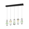 Minerva Suspension Luminaires Trio LED Multicolore, 5 lumières