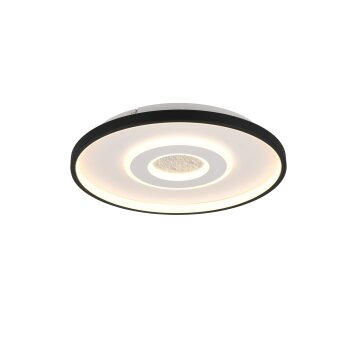 Nazar Plafonnier Luminaires Trio LED Noir, 1 lumière