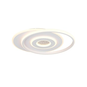 Nazar Plafonnier Luminaires Trio LED Blanc, 1 lumière