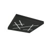 Snip Plafonnier Luminaires Trio LED Noir, 1 lumière, Télécommandes
