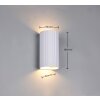 Soka Applique murale Luminaires Trio Blanc, 2 lumières