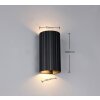 Soka Applique murale Luminaires Trio Noir, 2 lumières