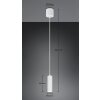 Soka Suspension Luminaires Trio Blanc, 1 lumière