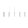 Soka Suspension Luminaires Trio Blanc, 5 lumières