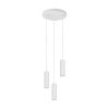 Soka Suspension Luminaires Trio Blanc, 3 lumières