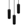 Soka Suspension Luminaires Trio Noir, 3 lumières