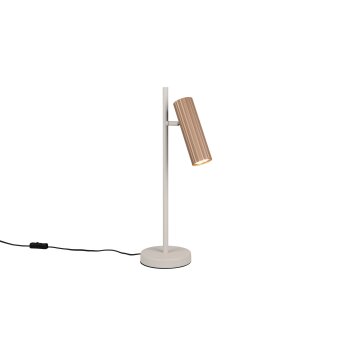 Soka Lampe à poser Luminaires Trio Brun, 1 lumière