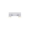 Soka Spot de plafond Luminaires Trio Blanc, 2 lumières