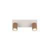 Soka Spot de plafond Luminaires Trio Brun, 2 lumières