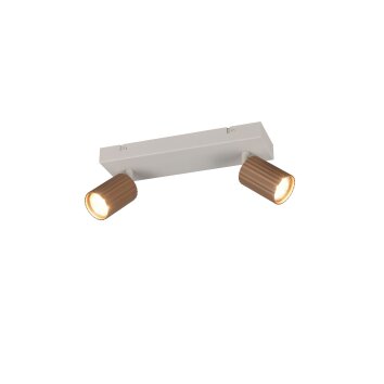 Soka Spot de plafond Luminaires Trio Brun, 2 lumières