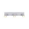 Soka Spot de plafond Luminaires Trio Blanc, 3 lumières