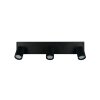 Soka Spot de plafond Luminaires Trio Noir, 3 lumières