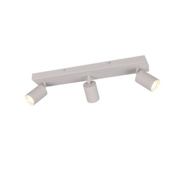 Soka Spot de plafond Luminaires Trio Gris, 3 lumières