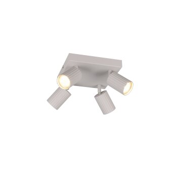 Soka Spot de plafond Luminaires Trio Gris, 4 lumières