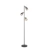Cadiz Lampadaire Luminaires Reality Noir, 3 lumières