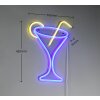 Cheers Applique murale Luminaires Reality LED Transparent, 1 lumière