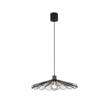 Margarita Suspension Luminaires Reality Noir, 1 lumière