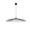 Margarita Suspension Luminaires Reality Noir, 1 lumière