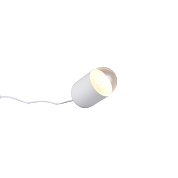 Nara Lampe à poser Luminaires Reality Blanc, 1 lumière