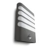 Raccoon Applique murale Luminaires Philips LED Anthracite, 1 lumière, Détecteur de mouvement