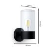 Flareon Lampe murale d´extérieur Luminaires Philips Noir, 1 lumière