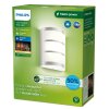 Python Lampe murale d´extérieur Luminaires Philips LED Argenté, 1 lumière