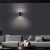 Clipse Applique murale Luminaires Paul Neuhaus LED Gris, 2 lumières