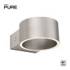 Clipse Applique murale Luminaires Paul Neuhaus LED Aluminium, 2 lumières
