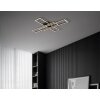Tatjana Plafonnier Luminaires Globo Lighting LED Noir, 1 lumière