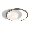 Moon Plafonnier Luminaires Globo Lighting LED Gris, Noir, 1 lumière