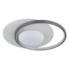 Moon Plafonnier Luminaires Globo Lighting LED Gris, Noir, 1 lumière