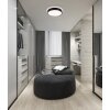Nielsen Plafonnier Luminaires Globo Lighting LED Blanc, 1 lumière