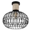 Dorthy Plafonnier Luminaires Globo Lighting Gris, Noir, 1 lumière