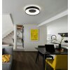 Jolliana Plafonnier Luminaires Globo Lighting LED Blanc, 1 lumière, Télécommandes, Changeur de couleurs
