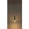 Pelo Suspension Luminaires Globo Lighting LED Nickel mat, 1 lumière