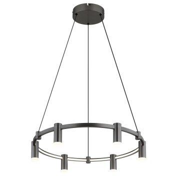 Castela Suspension Luminaires Globo Lighting LED Anthracite, 1 lumière