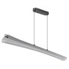 Malinda Suspension Luminaires Globo Lighting LED Anthracite, Nickel mat, 1 lumière