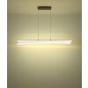 Malinda Suspension Luminaires Globo Lighting LED Anthracite, Nickel mat, 1 lumière