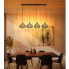 Dorthy Suspension Luminaires Globo Lighting Gris, Noir, 4 lumières